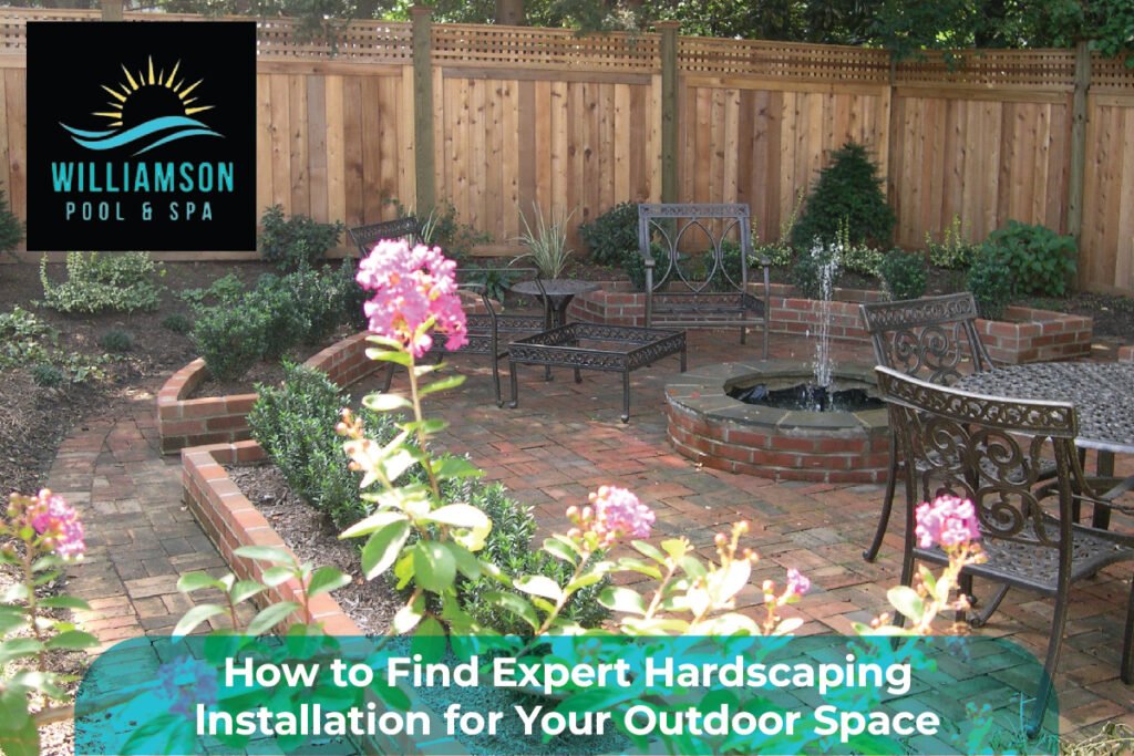 hardscaping installation