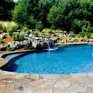 Hardscaping pool in North Carolina