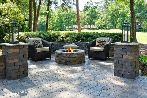 Hardscaping pool in North Carolina
